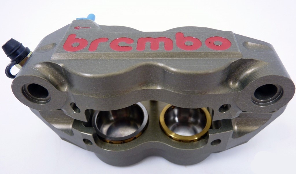Brembo 108mm Radial-Mount Billet Monoblock 32/36 GP Caliper (Right